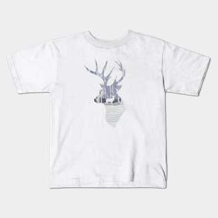 Snow Deer Kids T-Shirt